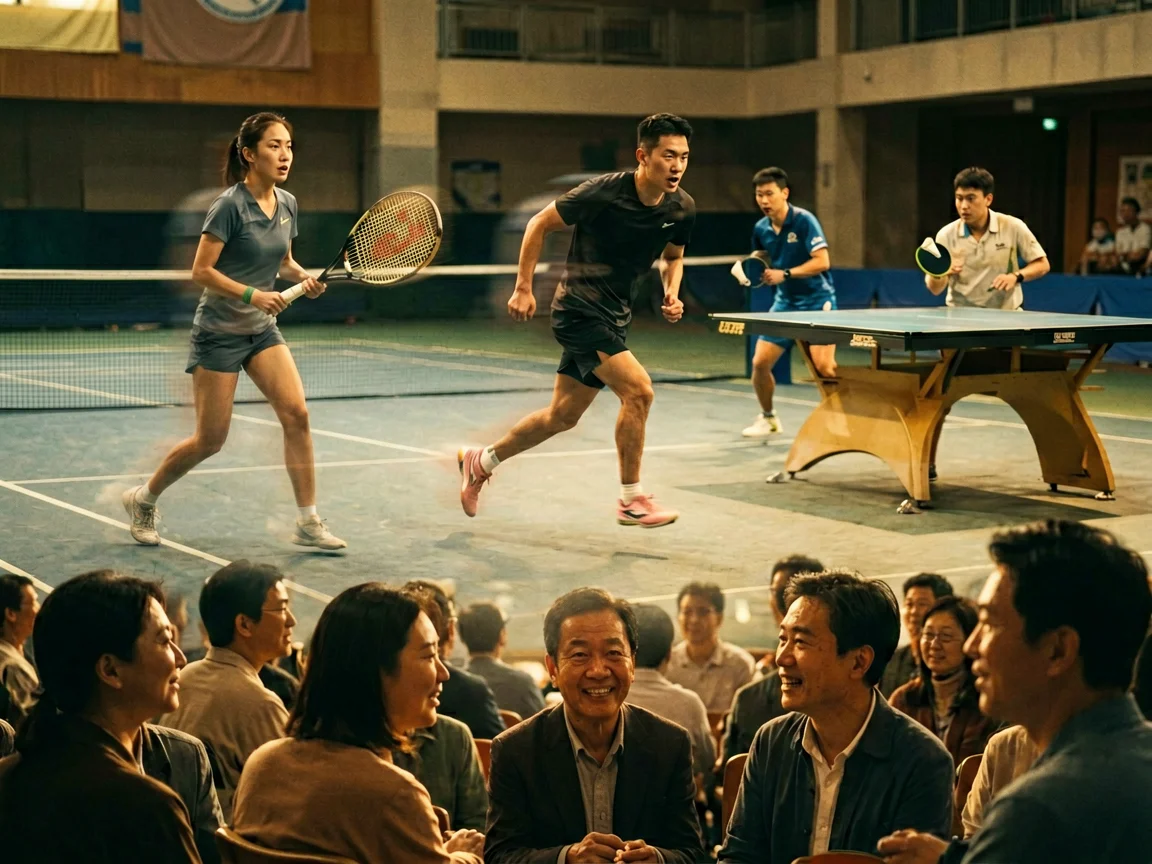 体育赛场准备，GALA